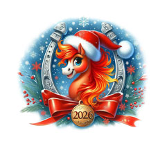 Рисунок с лицевой стороны конверта письма от Деда Мороза