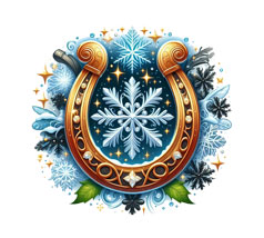 Рисунок с лицевой стороны конверта письма от Деда Мороза