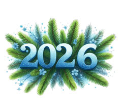 Рисунок с лицевой стороны конверта письма от Деда Мороза