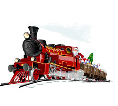 Рисунок с лицевой стороны конверта письма от Деда Мороза