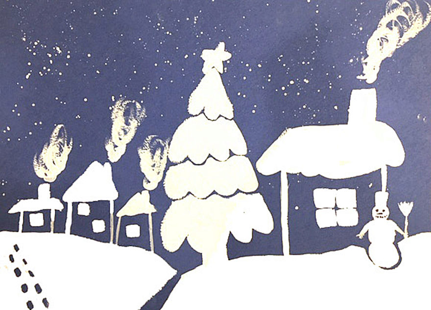 Международный творческий конкурс «Зимний калейдоскоп»  - детский рисунок, поделка, творческая работа, категория школьники, 4 класс, дистанционный конкурс, школьный конкурс
