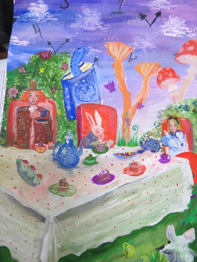 Международный творческий конкурс «Путешествие по сказкам»  - детский рисунок, поделка, творческая работа, категория школьники, 3 класс, дистанционный конкурс, школьный конкурс