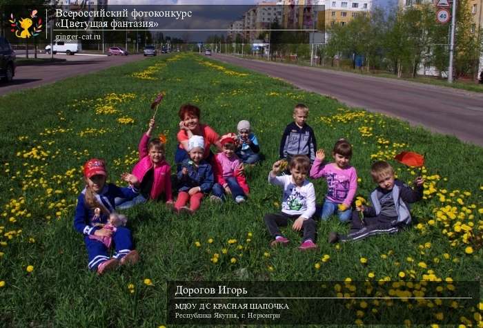 Всероссийский фотоконкурс «Цветущая фантазия»  - детский рисунок, поделка, творческая работа, категория дошкольники, детский сад, дистанционный конкурс, школьный конкурс