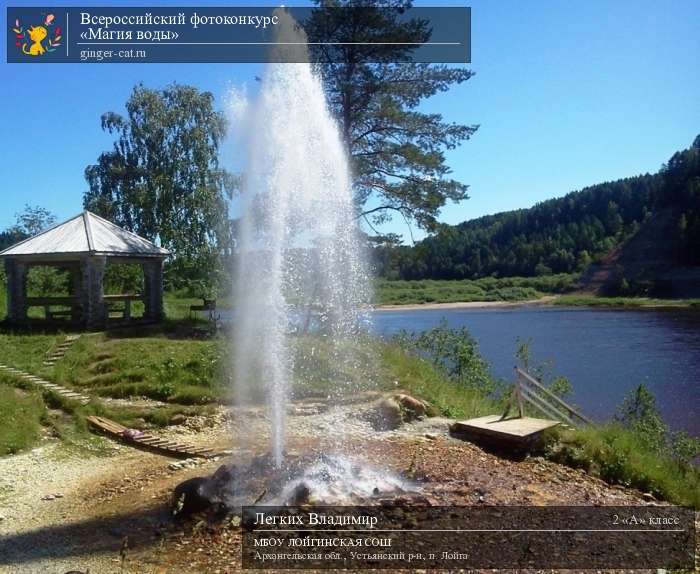 Всероссийский фотоконкурс «Магия воды»  - детский рисунок, поделка, творческая работа, категория школьники, 2 класс, дистанционный конкурс, школьный конкурс