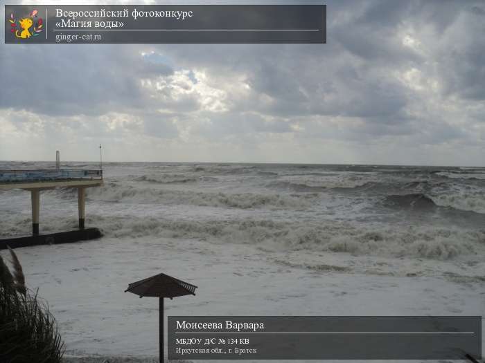 Всероссийский фотоконкурс «Магия воды»  - детский рисунок, поделка, творческая работа, категория дошкольники, детский сад, дистанционный конкурс, школьный конкурс