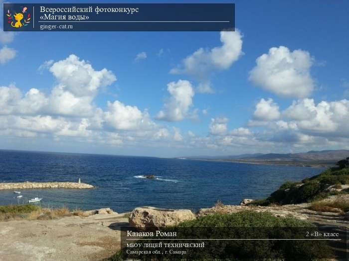 Всероссийский фотоконкурс «Магия воды»  - детский рисунок, поделка, творческая работа, категория школьники, 2 класс, дистанционный конкурс, школьный конкурс