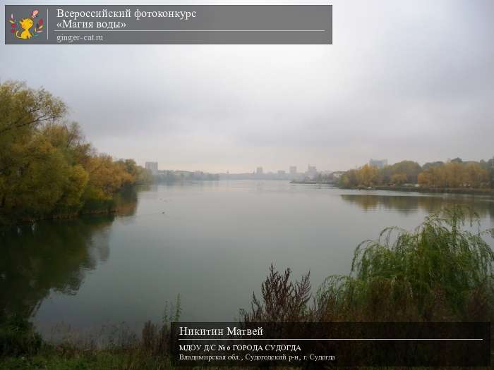 Всероссийский фотоконкурс «Магия воды»  - детский рисунок, поделка, творческая работа, категория дошкольники, детский сад, дистанционный конкурс, школьный конкурс