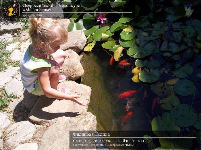 Всероссийский фотоконкурс «Магия воды»  - детский рисунок, поделка, творческая работа, категория дошкольники, детский сад, дистанционный конкурс, школьный конкурс