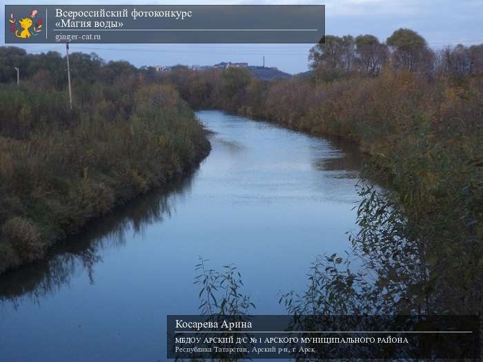 Всероссийский фотоконкурс «Магия воды»  - детский рисунок, поделка, творческая работа, категория дошкольники, детский сад, дистанционный конкурс, школьный конкурс