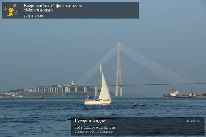 Всероссийский фотоконкурс «Магия воды»  - детский рисунок, поделка, творческая работа, категория школьники, 8 класс, дистанционный конкурс, школьный конкурс