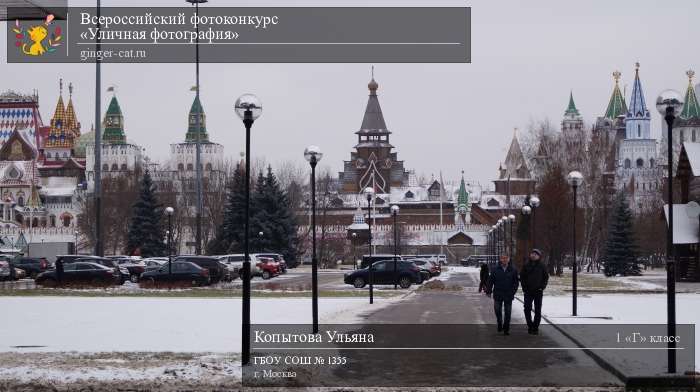 Всероссийский фотоконкурс «Уличная фотография»  - детский рисунок, поделка, творческая работа, категория школьники, 1 класс, дистанционный конкурс, школьный конкурс