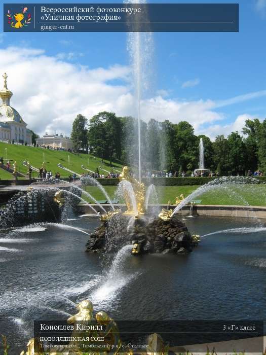 Всероссийский фотоконкурс «Уличная фотография»  - детский рисунок, поделка, творческая работа, категория школьники, 3 класс, дистанционный конкурс, школьный конкурс