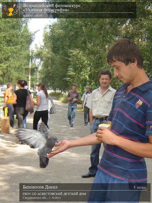 Всероссийский фотоконкурс «Уличная фотография»  - детский рисунок, поделка, творческая работа, категория школьники, 5 класс, дистанционный конкурс, школьный конкурс