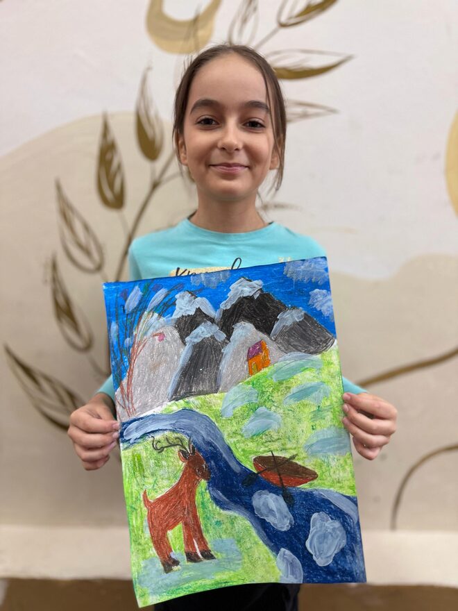 Всероссийский творческий конкурс «Дыхание весны»  - детский рисунок, поделка, творческая работа, категория школьники, 4 класс, дистанционный конкурс, школьный конкурс