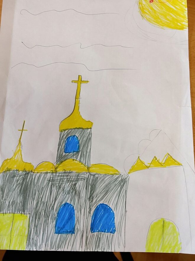 Всероссийский творческий конкурс «Пасхальное воскресенье»  - детский рисунок, поделка, творческая работа, категория школьники, 3 класс, дистанционный конкурс, школьный конкурс