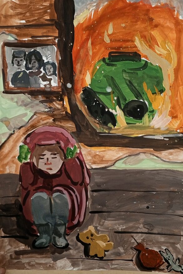 Всероссийский творческий конкурс «День Великой Победы!»  - детский рисунок, поделка, творческая работа, категория школьники, 2 класс, дистанционный конкурс, школьный конкурс