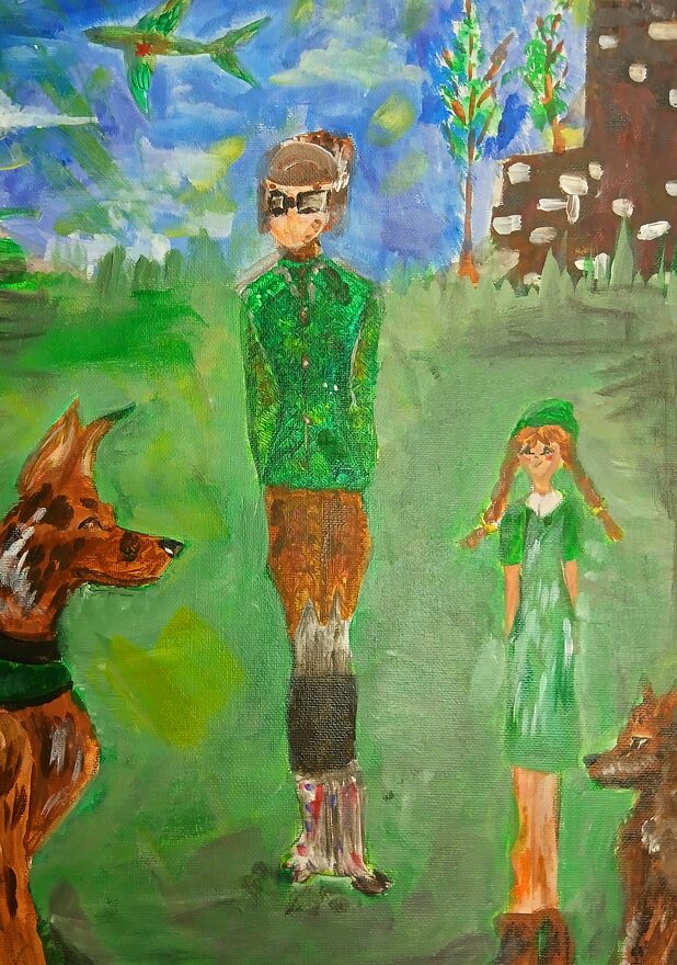 Всероссийский творческий конкурс «День Великой Победы!»  - детский рисунок, поделка, творческая работа, категория школьники, 2 класс, дистанционный конкурс, школьный конкурс