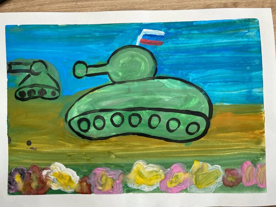 Всероссийский творческий конкурс «День Великой Победы!»  - детский рисунок, поделка, творческая работа, категория дошкольники, детский сад, дистанционный конкурс, школьный конкурс