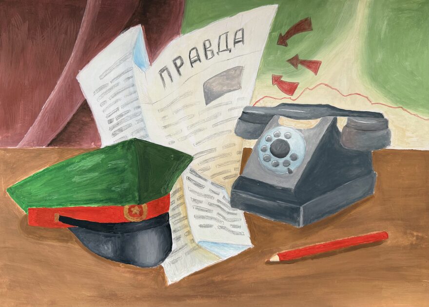 Всероссийский творческий конкурс «День Великой Победы!»  - детский рисунок, поделка, творческая работа, категория школьники, 9 класс, дистанционный конкурс, школьный конкурс