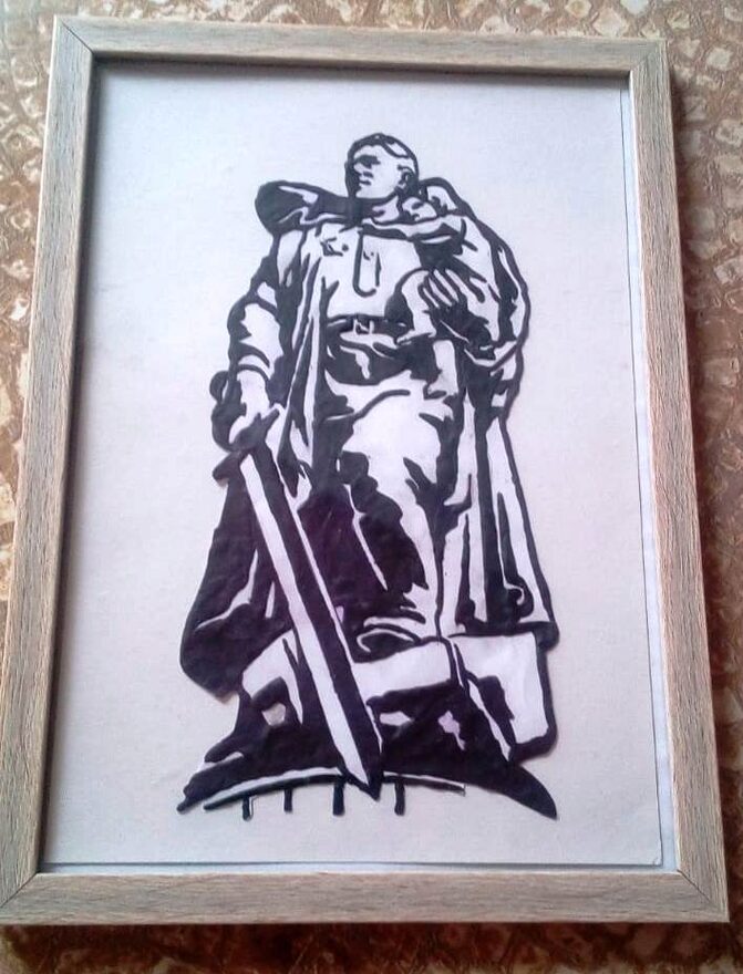 Всероссийский творческий конкурс «День Великой Победы!»  - детский рисунок, поделка, творческая работа, категория школьники, 7 класс, дистанционный конкурс, школьный конкурс