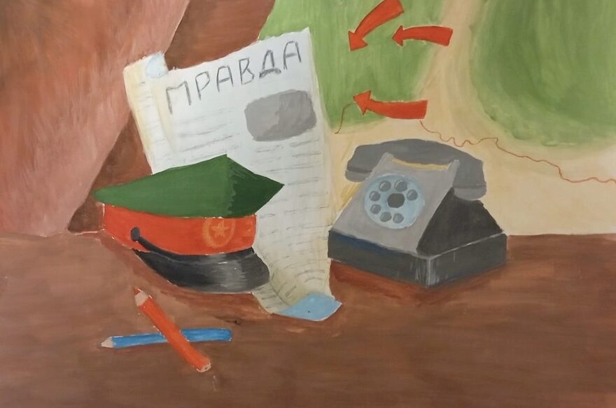 Всероссийский творческий конкурс «День Великой Победы!»  - детский рисунок, поделка, творческая работа, категория школьники, 6 класс, дистанционный конкурс, школьный конкурс