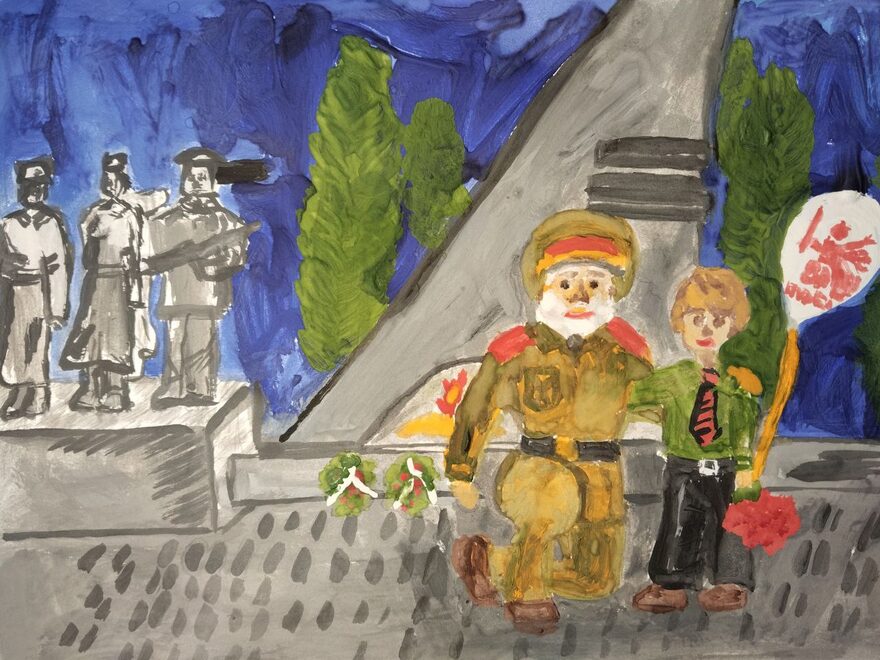 Всероссийский творческий конкурс «День Великой Победы!»  - детский рисунок, поделка, творческая работа, категория дошкольники, детский сад, дистанционный конкурс, школьный конкурс