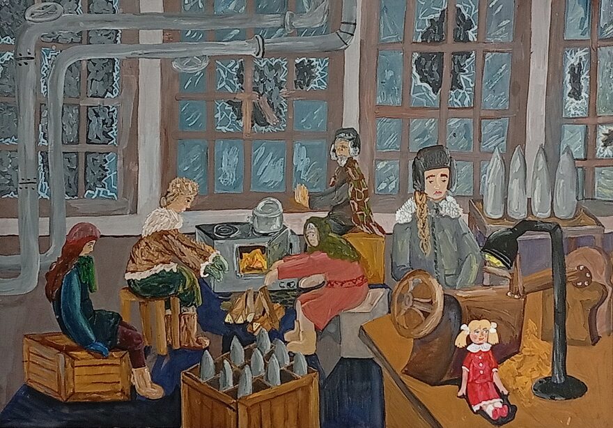 Всероссийский творческий конкурс «День Великой Победы!»  - детский рисунок, поделка, творческая работа, категория школьники, 6 класс, дистанционный конкурс, школьный конкурс