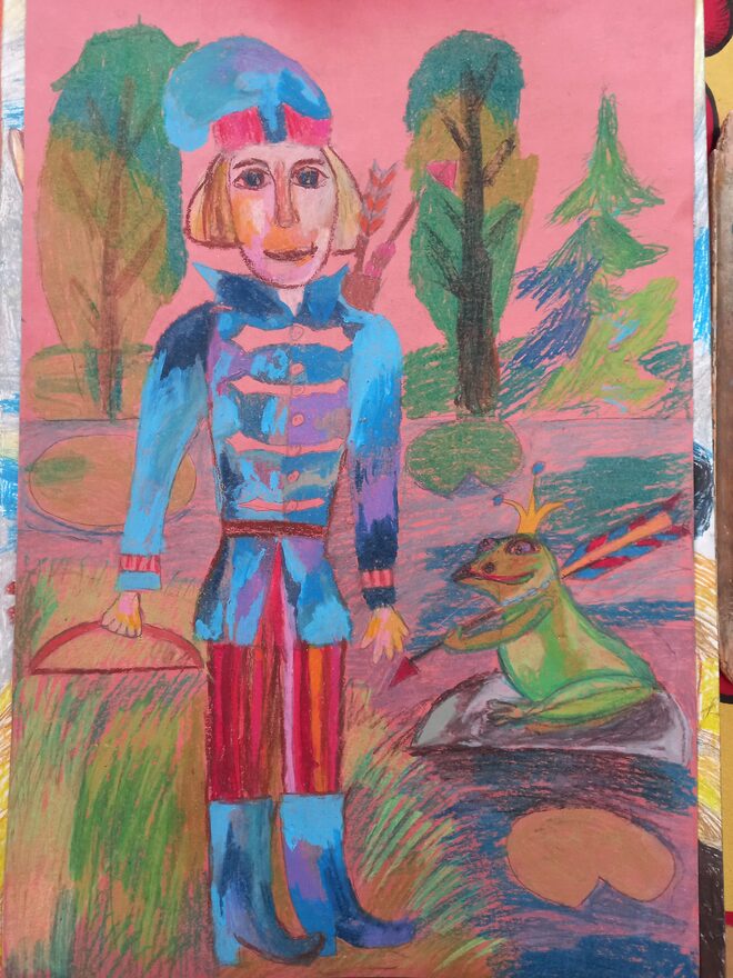 Всероссийский творческий конкурс «Фестиваль сказок»  - детский рисунок, поделка, творческая работа, категория школьники, 4 класс, дистанционный конкурс, школьный конкурс