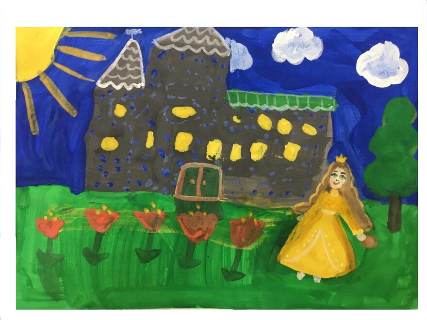 Всероссийский творческий конкурс «Фестиваль сказок»  - детский рисунок, поделка, творческая работа, категория школьники, 1 класс, дистанционный конкурс, школьный конкурс