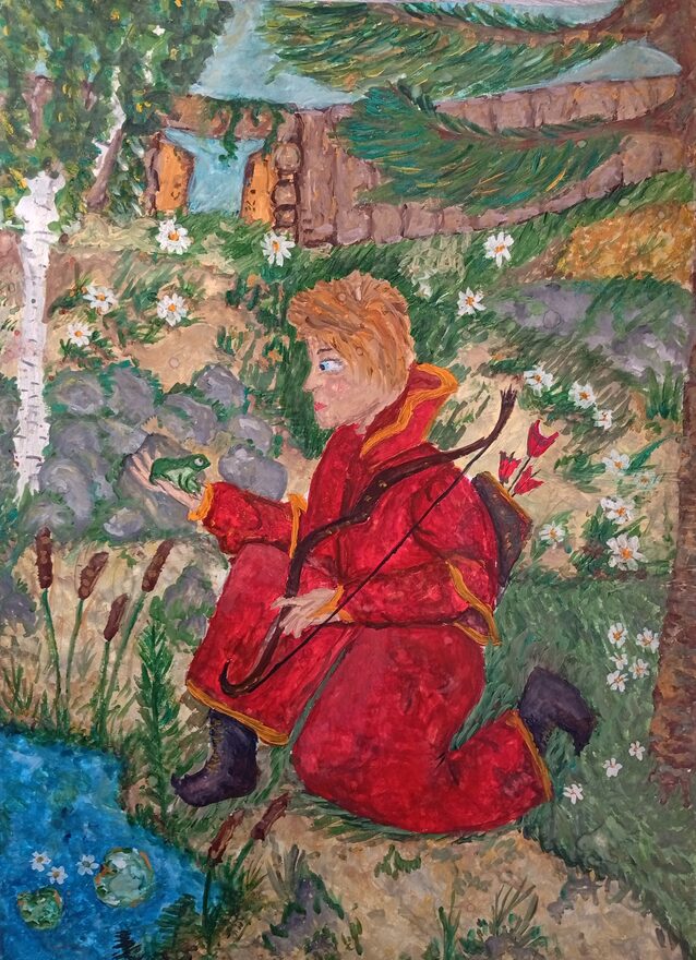 Всероссийский творческий конкурс «Фестиваль сказок»  - детский рисунок, поделка, творческая работа, категория школьники, 5 класс, дистанционный конкурс, школьный конкурс