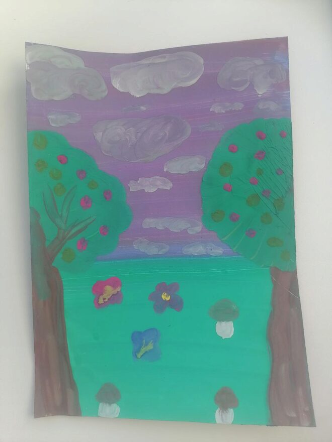 Всероссийский творческий конкурс «Какого цвета лето?»  - детский рисунок, поделка, творческая работа, категория дошкольники, детский сад, дистанционный конкурс, школьный конкурс