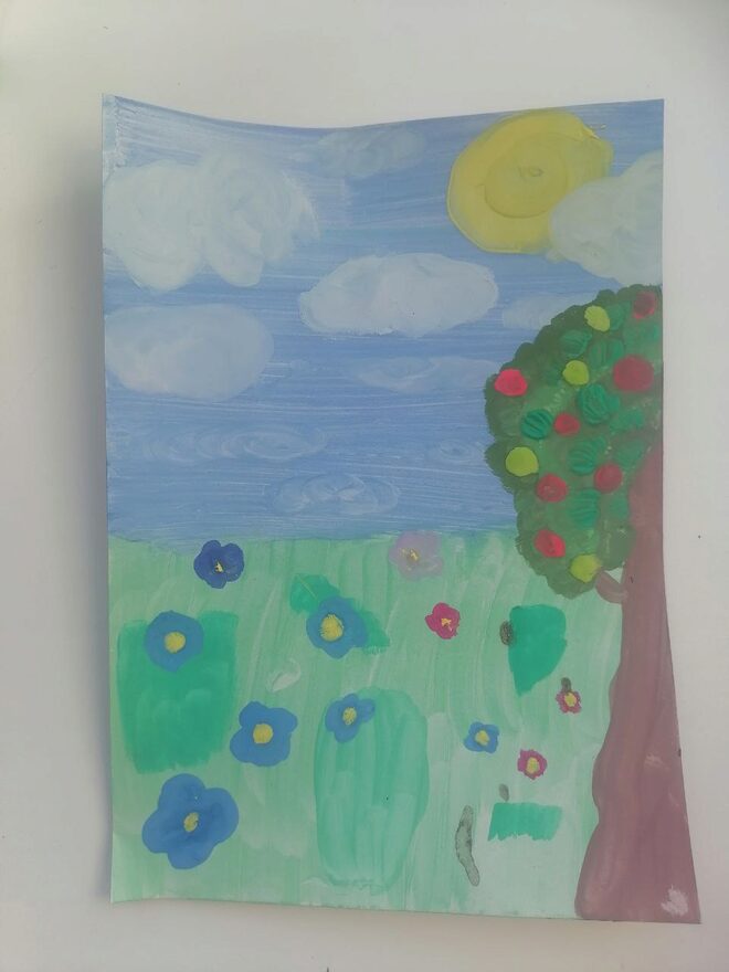 Всероссийский творческий конкурс «Какого цвета лето?»  - детский рисунок, поделка, творческая работа, категория дошкольники, детский сад, дистанционный конкурс, школьный конкурс