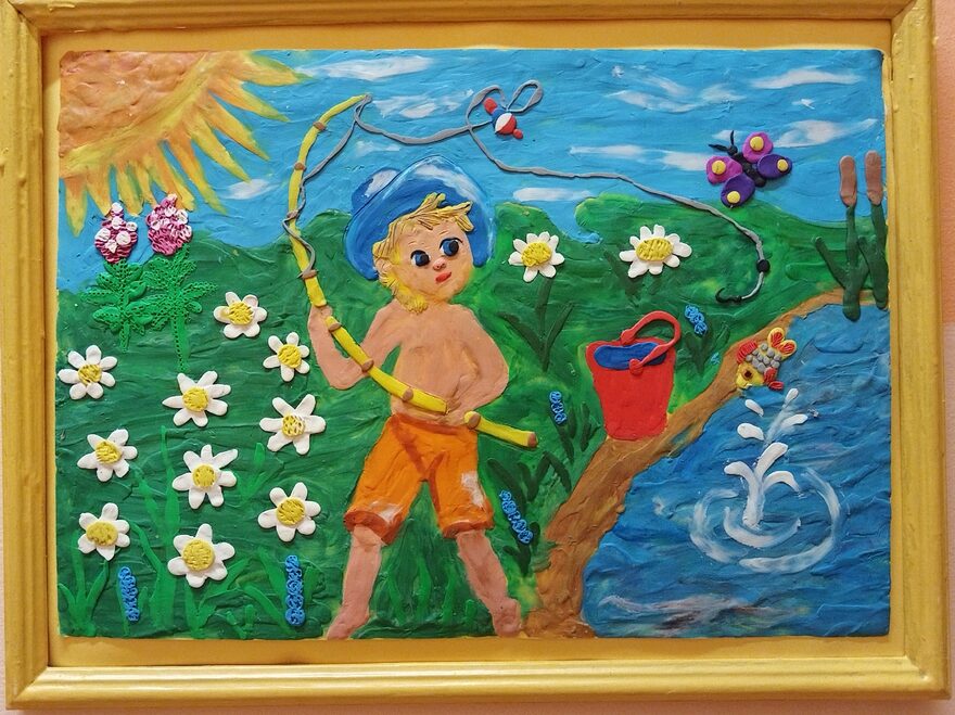 Всероссийский творческий конкурс «Какого цвета лето?»  - детский рисунок, поделка, творческая работа, категория дошкольники, детский сад, дистанционный конкурс, школьный конкурс