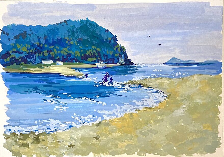 Всероссийский творческий конкурс «Какого цвета лето?»  - детский рисунок, поделка, творческая работа, категория взрослые, дистанционный конкурс, школьный конкурс