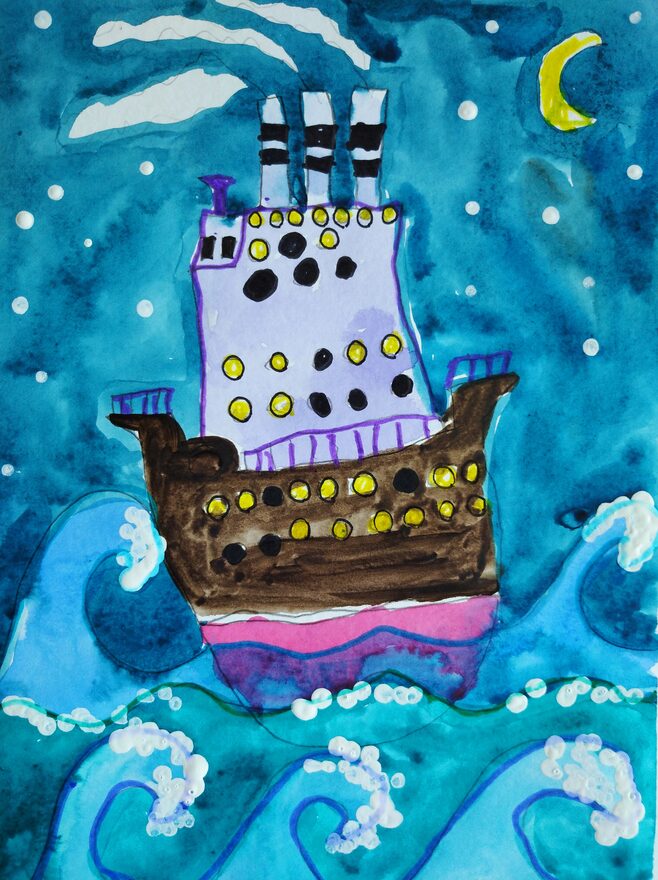 Всероссийский творческий конкурс «На дне морском»  - детский рисунок, поделка, творческая работа, категория дошкольники, детский сад, дистанционный конкурс, школьный конкурс