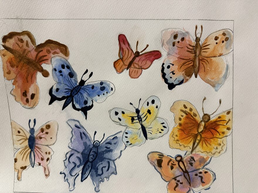 Всероссийский творческий конкурс «Оранжевое лето»  - детский рисунок, поделка, творческая работа, категория школьники, 6 класс, дистанционный конкурс, школьный конкурс