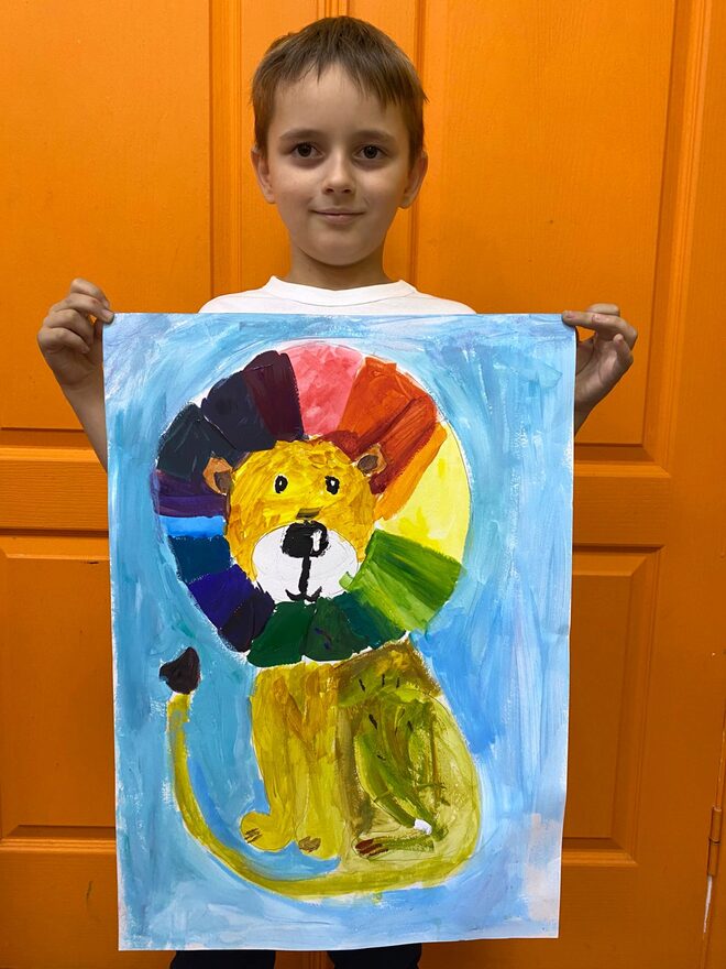 Всероссийский творческий конкурс «Оранжевое лето»  - детский рисунок, поделка, творческая работа, категория школьники, 2 класс, дистанционный конкурс, школьный конкурс