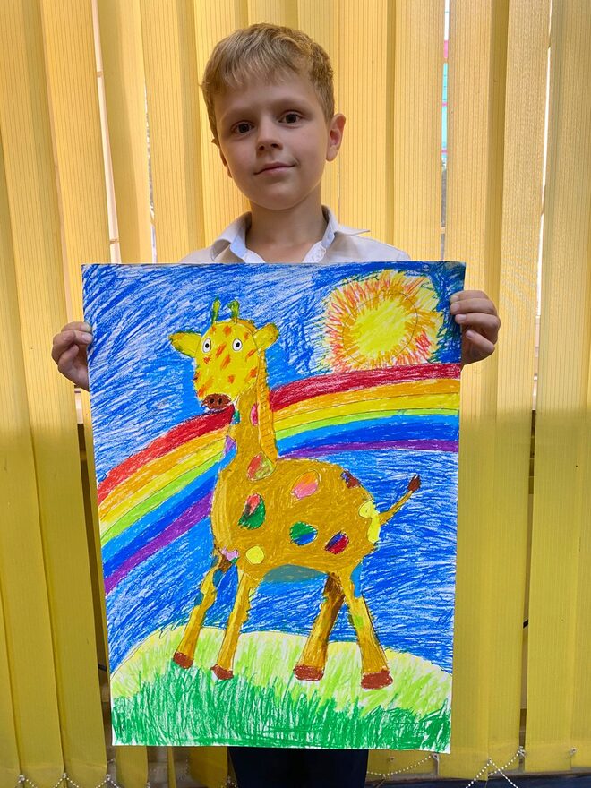 Всероссийский творческий конкурс «Оранжевое лето»  - детский рисунок, поделка, творческая работа, категория школьники, 2 класс, дистанционный конкурс, школьный конкурс