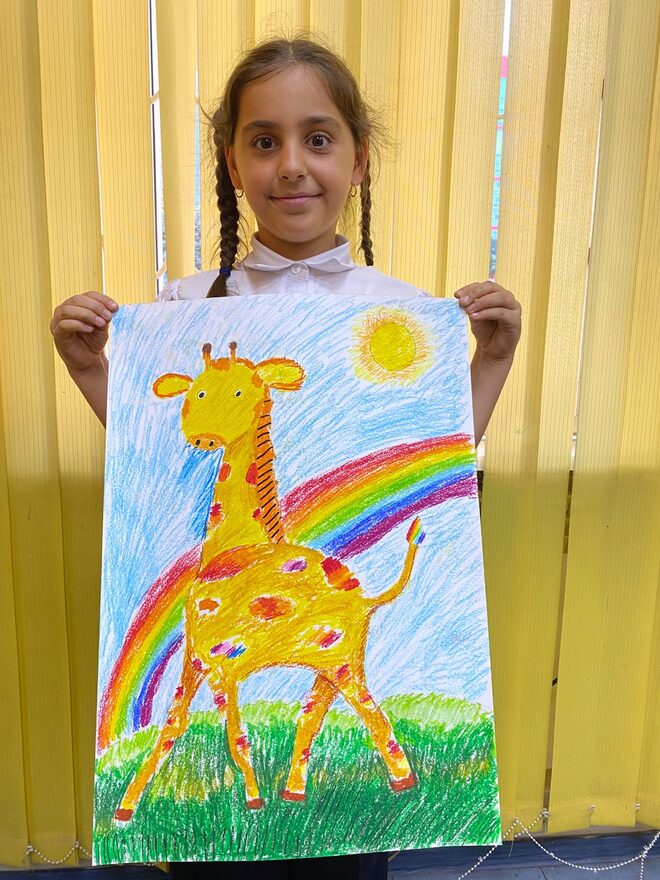 Всероссийский творческий конкурс «Оранжевое лето»  - детский рисунок, поделка, творческая работа, категория школьники, 2 класс, дистанционный конкурс, школьный конкурс