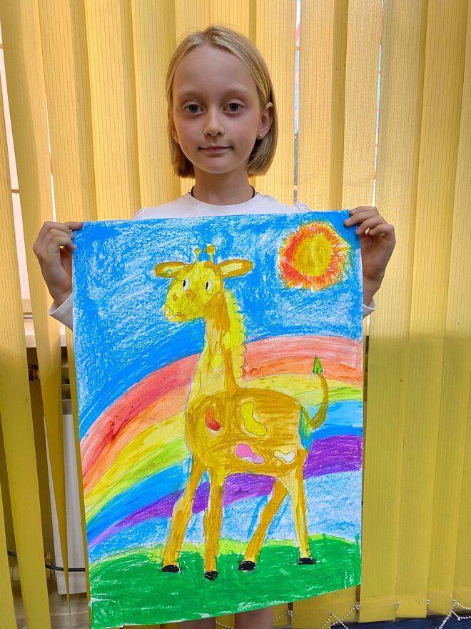 Всероссийский творческий конкурс «Оранжевое лето»  - детский рисунок, поделка, творческая работа, категория школьники, 2 класс, дистанционный конкурс, школьный конкурс