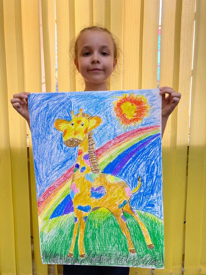 Всероссийский творческий конкурс «Оранжевое лето»  - детский рисунок, поделка, творческая работа, категория школьники, 2 класс, дистанционный конкурс, школьный конкурс