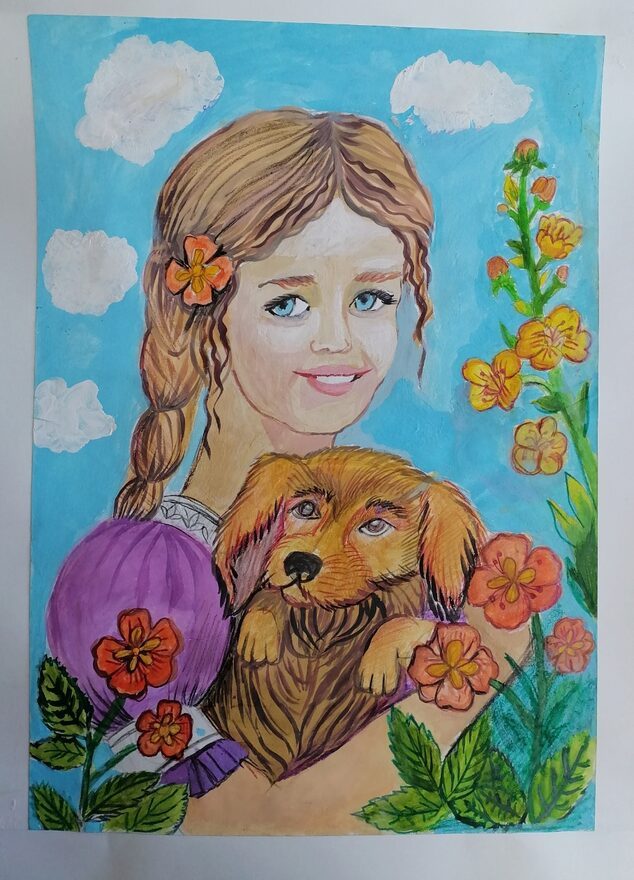 Всероссийский творческий конкурс «Оранжевое лето»  - детский рисунок, поделка, творческая работа, категория школьники, 2 класс, дистанционный конкурс, школьный конкурс