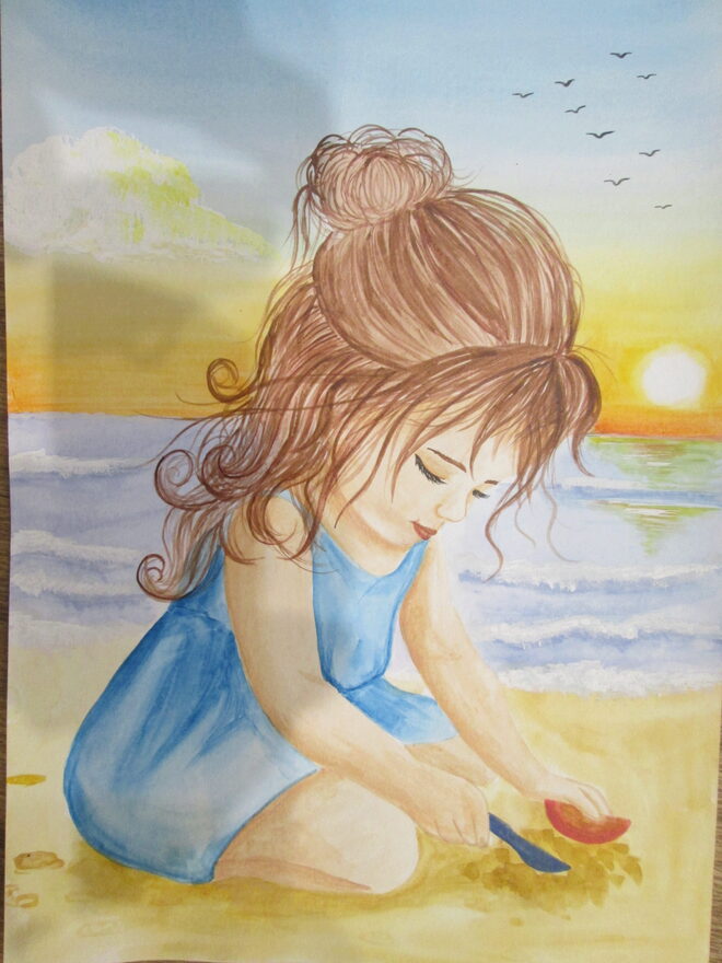 Всероссийский творческий конкурс «Оранжевое лето»  - детский рисунок, поделка, творческая работа, категория дошкольники, детский сад, дистанционный конкурс, школьный конкурс