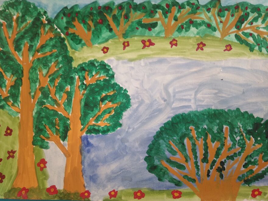 Всероссийский творческий конкурс «Оранжевое лето»  - детский рисунок, поделка, творческая работа, категория дошкольники, детский сад, дистанционный конкурс, школьный конкурс