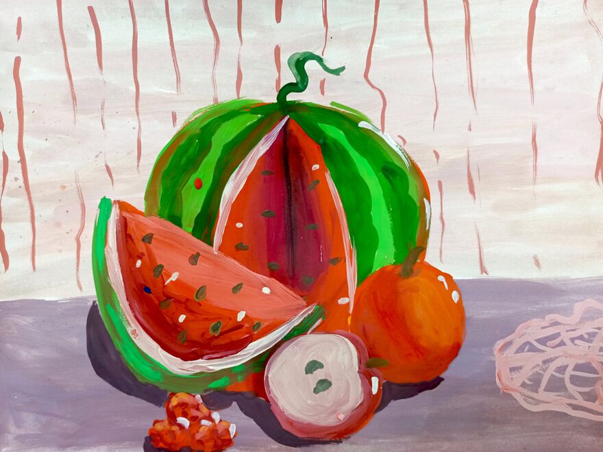 Всероссийский творческий конкурс «Оранжевое лето»  - детский рисунок, поделка, творческая работа, категория школьники, 2 класс, дистанционный конкурс, школьный конкурс