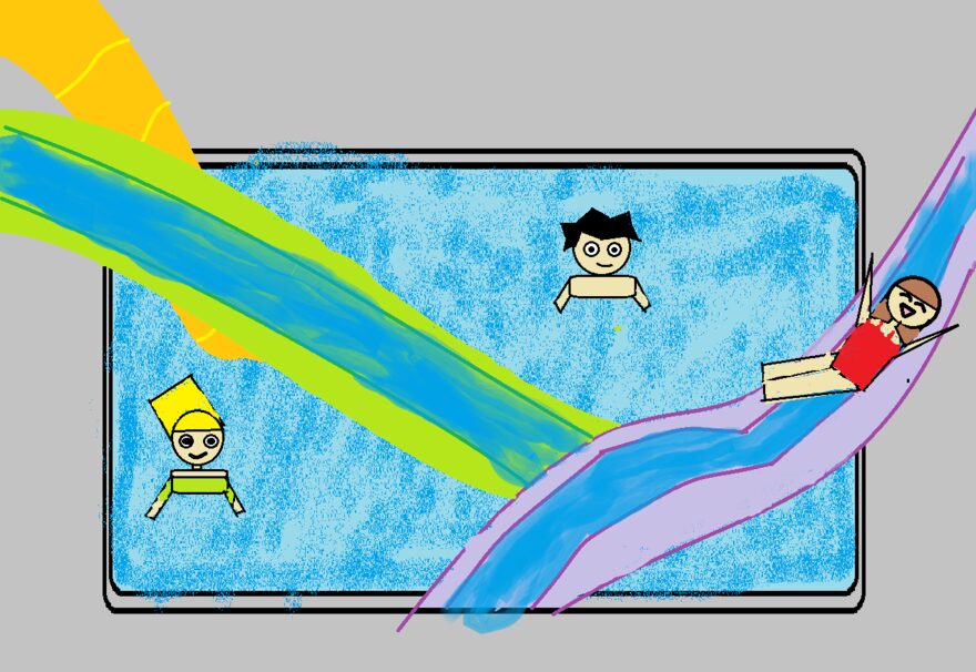 Всероссийский творческий конкурс «Оранжевое лето»  - детский рисунок, поделка, творческая работа, категория школьники, 3 класс, дистанционный конкурс, школьный конкурс