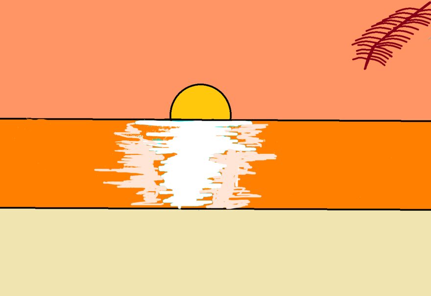 Всероссийский творческий конкурс «Оранжевое лето»  - детский рисунок, поделка, творческая работа, категория школьники, 3 класс, дистанционный конкурс, школьный конкурс