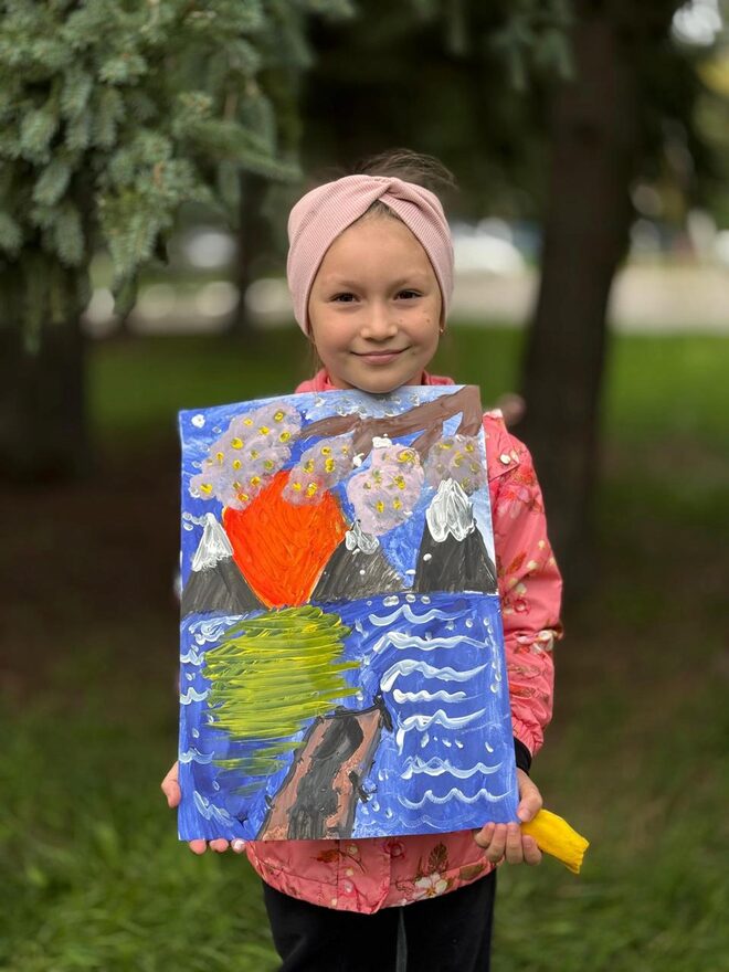 Всероссийский творческий конкурс «Оранжевое лето»  - детский рисунок, поделка, творческая работа, категория дошкольники, детский сад, дистанционный конкурс, школьный конкурс