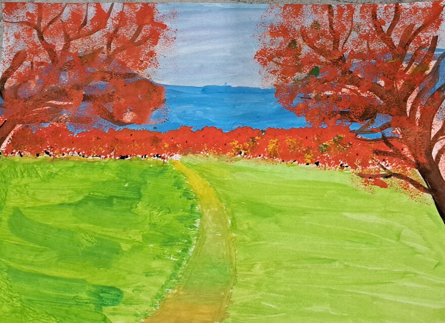 Всероссийский творческий конкурс «Осенняя фантазия»  - детский рисунок, поделка, творческая работа, категория школьники, 2 класс, дистанционный конкурс, школьный конкурс