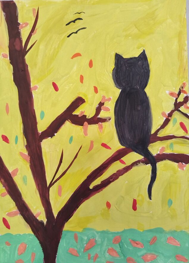 Всероссийский творческий конкурс «Осенняя фантазия»  - детский рисунок, поделка, творческая работа, категория школьники, 1 класс, дистанционный конкурс, школьный конкурс